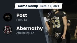 Recap: Post  vs. Abernathy  2021