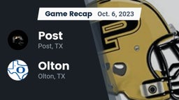 Recap: Post  vs. Olton  2023