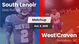 Matchup: South Lenoir vs. West Craven  2018