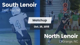 Matchup: South Lenoir vs. North Lenoir  2018