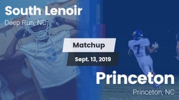 Matchup: South Lenoir vs. Princeton  2019