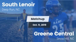 Matchup: South Lenoir vs. Greene Central  2019