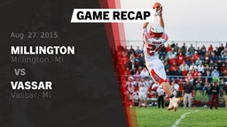 Recap: Millington  vs. Vassar  2015