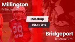 Matchup: Millington vs. Bridgeport  2016