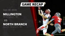 Recap: Millington  vs. North Branch  2016