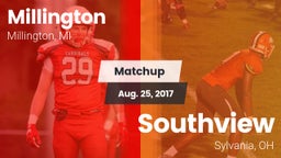 Matchup: Millington vs. Southview  2017