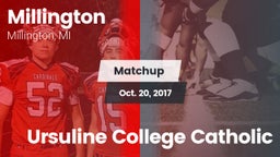 Matchup: Millington vs. Ursuline College Catholic 2017