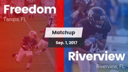 Matchup: Freedom vs. Riverview  2017