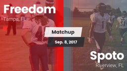 Matchup: Freedom vs. Spoto  2017