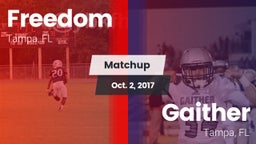 Matchup: Freedom vs. Gaither  2017