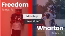 Matchup: Freedom vs. Wharton  2017