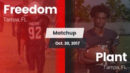 Matchup: Freedom vs. Plant  2017