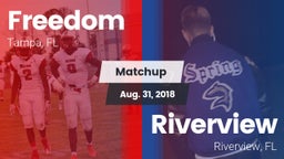 Matchup: Freedom vs. Riverview  2018
