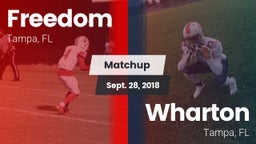 Matchup: Freedom vs. Wharton  2018
