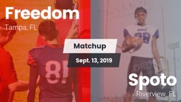 Matchup: Freedom vs. Spoto  2019