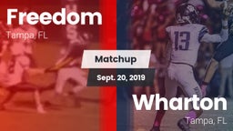 Matchup: Freedom vs. Wharton  2019
