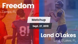 Matchup: Freedom vs. Land O'Lakes  2019