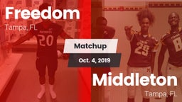Matchup: Freedom vs. Middleton  2019