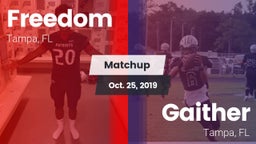 Matchup: Freedom vs. Gaither  2019