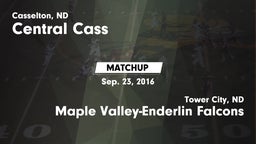 Matchup: Central Cass vs. Maple Valley-Enderlin Falcons 2016