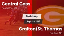 Matchup: Central Cass vs. Grafton/St. Thomas   2017
