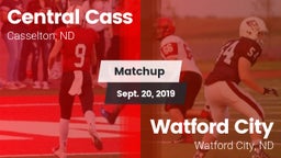 Matchup: Central Cass vs. Watford City  2019