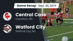 Recap: Central Cass  vs. Watford City  2019