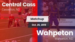 Matchup: Central Cass vs. Wahpeton  2019