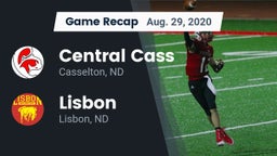 Recap: Central Cass  vs. Lisbon  2020
