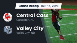 Recap: Central Cass  vs. Valley City  2020