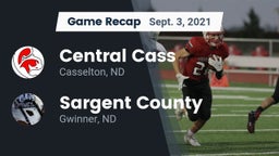 Recap: Central Cass  vs. Sargent County 2021