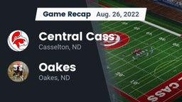 Recap: Central Cass  vs. Oakes  2022