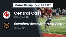 Recap: Central Cass  vs. Linton/Hazelton-Moffit-Braddock  2022