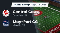 Recap: Central Cass  vs. May-Port CG  2023