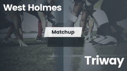 Matchup: West Holmes vs. Triway  2016