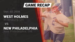 Recap: West Holmes  vs. New Philadelphia  2016