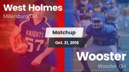 Matchup: West Holmes vs. Wooster  2016