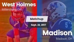 Matchup: West Holmes vs. Madison  2017