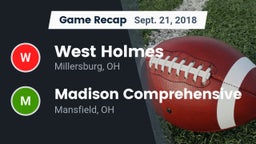 Recap: West Holmes  vs. Madison Comprehensive  2018