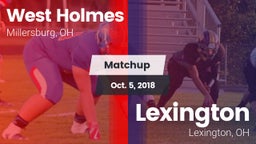 Matchup: West Holmes vs. Lexington  2018