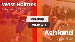 Matchup: West Holmes vs. Ashland  2018