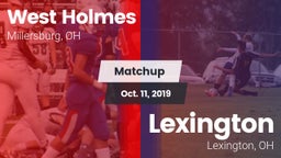 Matchup: West Holmes vs. Lexington  2019