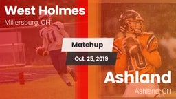 Matchup: West Holmes vs. Ashland  2019