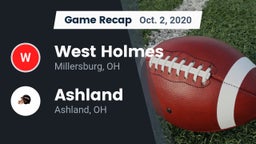 Recap: West Holmes  vs. Ashland  2020