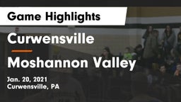 Curwensville  vs Moshannon Valley  Game Highlights - Jan. 20, 2021