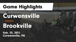 Curwensville  vs Brookville  Game Highlights - Feb. 23, 2021