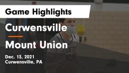 Curwensville  vs Mount Union  Game Highlights - Dec. 13, 2021