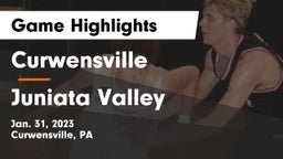 Curwensville  vs Juniata Valley Game Highlights - Jan. 31, 2023