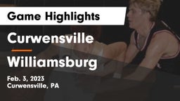 Curwensville  vs Williamsburg  Game Highlights - Feb. 3, 2023