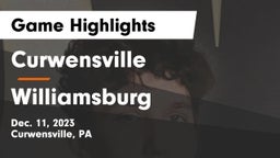 Curwensville  vs Williamsburg  Game Highlights - Dec. 11, 2023